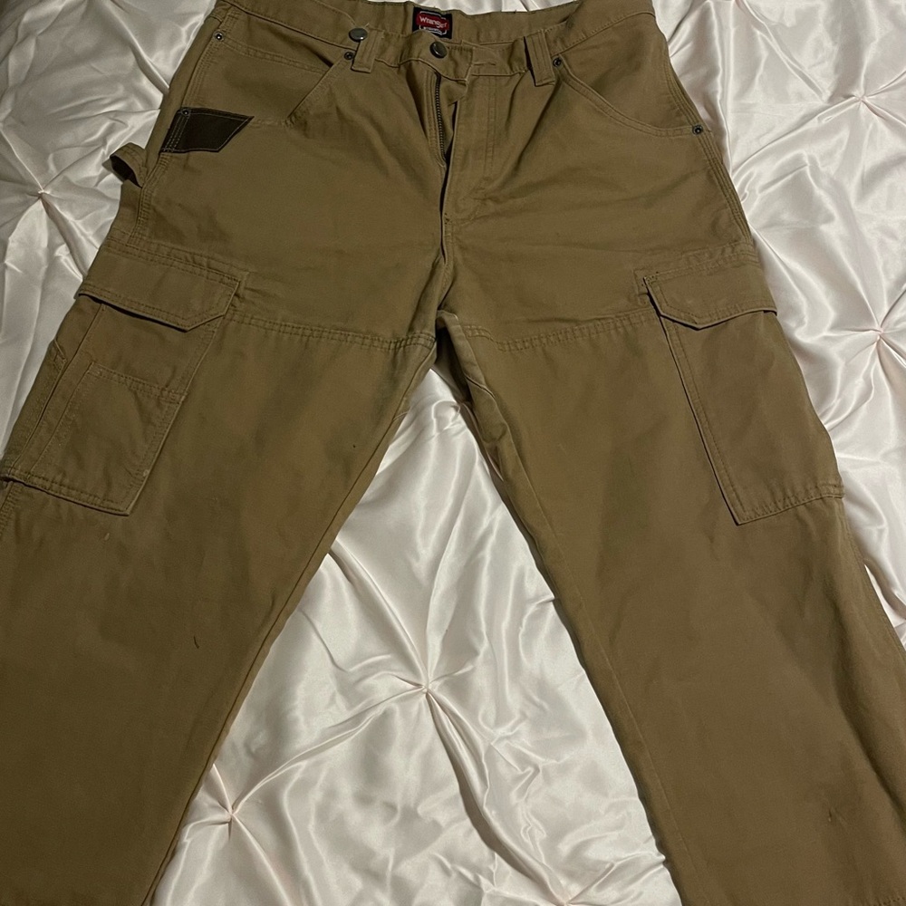 Wrangler Men's Brown Cargo Pants